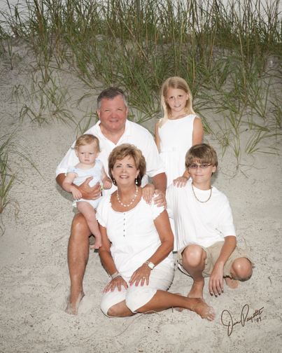 Beach Family Portraits in Florida, Central Florida Beach Portraits.